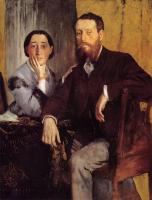 Degas, Edgar - Edmondo and Therese Morbilli